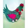 Fustella A4 Gallina con uovo