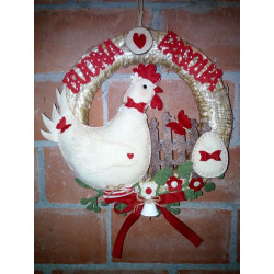 Fustella A4 Gallina con uovo