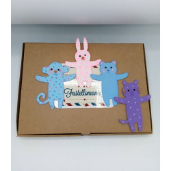 Fustella XL Animali porta regalo