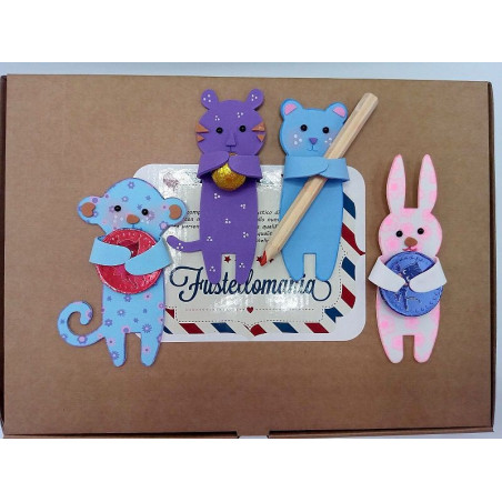 Fustella XL Animali porta regalo