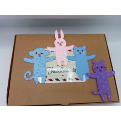 Fustella XL Animali porta regalo