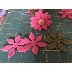 Fustella Sizzix Bigz Pretty Poinsettia