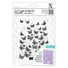 Fustella metallica Xcut Cut & Emboss Butterflies
