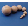 Palline di legno 8 mm. 100 pezzi