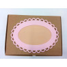 Fustella A4 Cornice Ovale Scallop