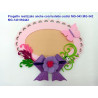 Fustella A4 Cornice Ovale Scallop