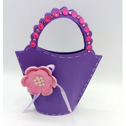 Fustella L Borsa con Fiori 3-D