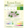 Fommy Leane Creatief 0,8 mm in fogli A4 6 pezzi colori sfumati Bianco Verde