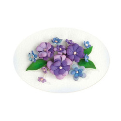 Fommy Leane Creatief 0,8 mm in fogli A4 6 pezzi colori sfumati Viola