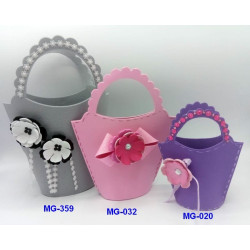Fustella L Borsa con Fiori 3-D