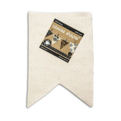 Bandierina 100% cotone 17 cm