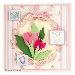 Fustella metallica Leane Creatief Multi Flower 001