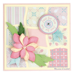 Fustella metallica Leane Creatief Multi Flower 001