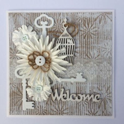 Fustella metallica Leane Creatief Multi Flower 006