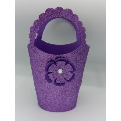 Fustella A4 Borsa con Fiori 3-D