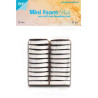 Mini Foam pads per inchiostro 20 pezzi