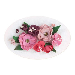 Fommy Leane Creatief 0,8 mm in fogli A4 6 pezzi colori sfumati Rosso Rosa