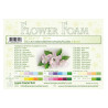 Fommy Leane Creatief per fiori 0,8 mm in fogli A4 10 pezzi colore Bianco