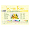 Fommy Leane Creatief per fiori 0,8 mm in fogli A4 10 pezzi colore Giallo girasole
