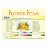 Fommy Leane Creatief per fiori 0,8 mm in fogli A4 10 pezzi colore Arancio
