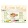 Fommy Leane Creatief per fiori 0,8 mm in fogli A4 10 pezzi colore Salmone