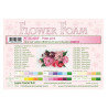 Fommy Leane Creatief per fiori 0,8 mm in fogli A4 10 pezzi colore Pale Pink