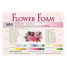 Fommy Leane Creatief per fiori 0,8 mm in fogli A4 10 pezzi colore Bordeaux