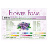 Fommy Leane Creatief per fiori 0,8 mm in fogli A4 10 pezzi colore Viola scuro
