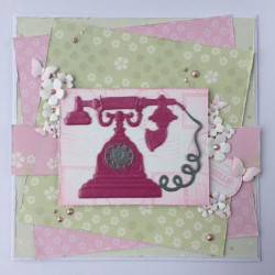 Fustella metallica Leane Creatief Small Butterflies & Flowers