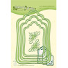 Fustella metallica Leane Creatief Labels large