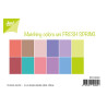 Carta da scrapbooking Joycrafts Paper Set A4 Matching Colors uni - Fresh Spring