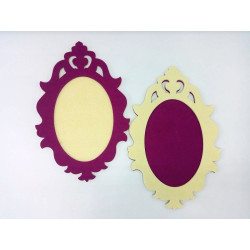 Fustella A4 Cornice barocca