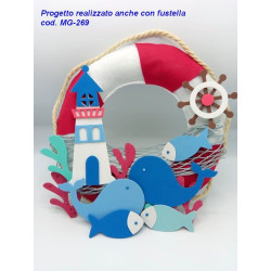 Fustella XL Faro pesci balena