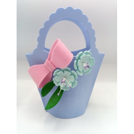 Fustella L Borsa con Fiori 3-D