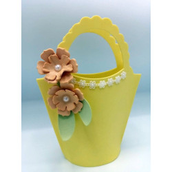 Fustella L Borsa con Fiori 3-D