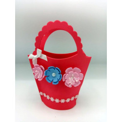 Fustella L Borsa con Fiori 3-D