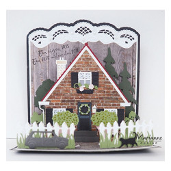 Fustella metallica Marianne Design Craftables Build-a-house