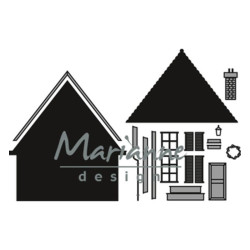 Fustella metallica Marianne Design Craftables Build-a-house