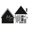 Fustella metallica Marianne Design Craftables Build-a-house