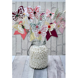 Fustella Sizzix Thinlits Delicate Butterfly by David Tutera