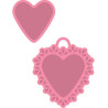Fustella metallica Marianne Design Collectables Candy hearts NL text + Stamp