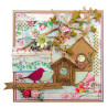 Fustella metallica Marianne Design Collectables Birdhouse home