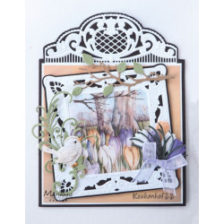 Fustella metallica Marianne Design Creatables Anja's border