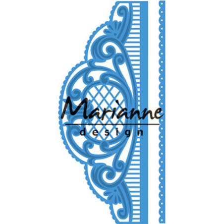 Fustella metallica Marianne Design Creatables Anja's border