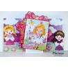Fustella metallica Marianne Design Creatables Kim's Buddies princess