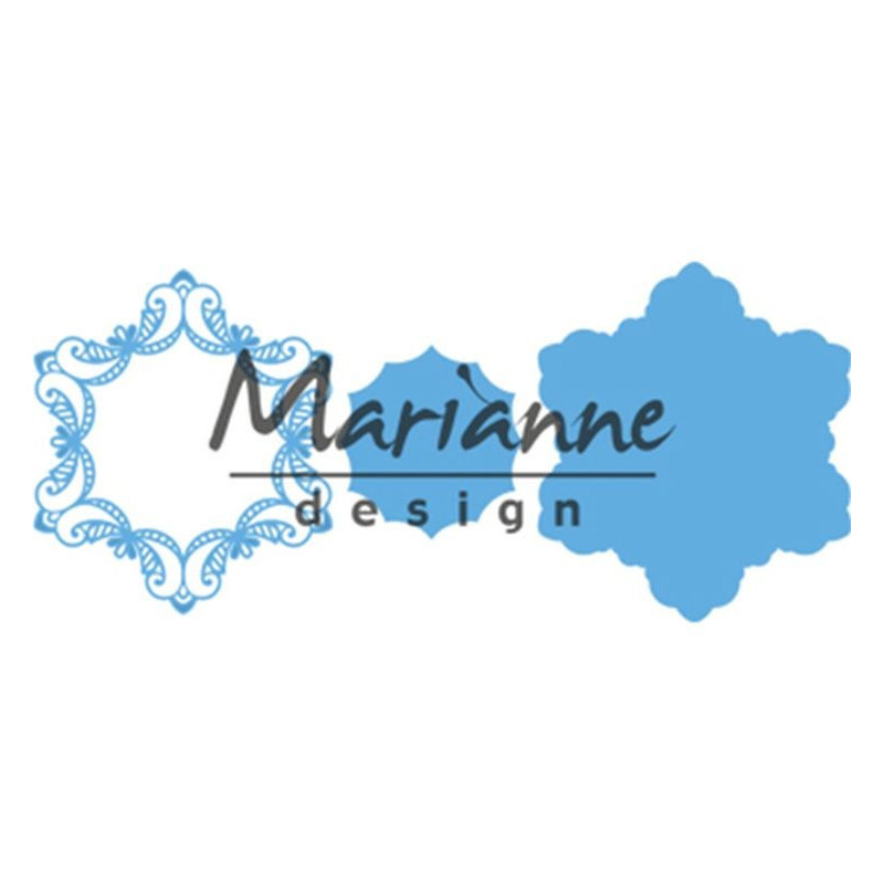 Fustella metallica Marianne Design Creatables Royal frame