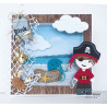 Fustella metallica Marianne Design Creatables Rainbow & clouds