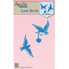 Fustella metallica Nellie's Choice Love Birds