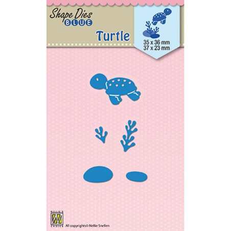 Fustella metallica Nellie's Choice Holidays Turtle