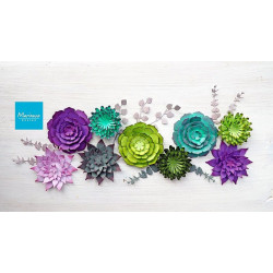 Fustella metallica Marianne Design Craftables Succulent Pointed